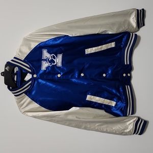 H&M satin bomber jacket